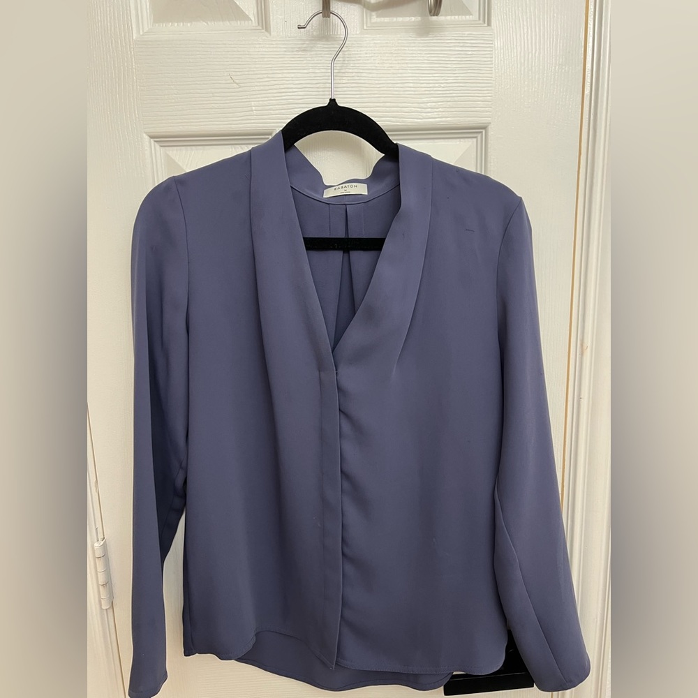 Aritzia v neck blouse